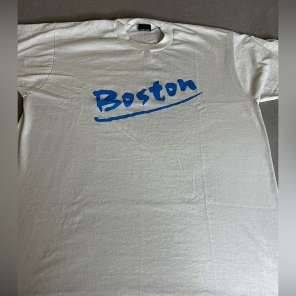 Vintage Boston Tee Scren stars Best Size XL Single Stitch